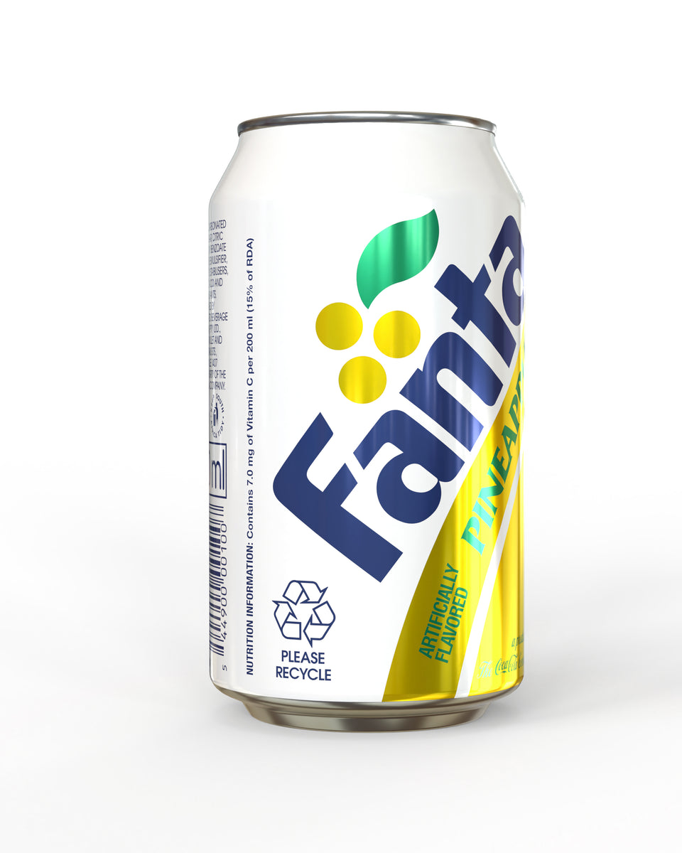 1991 Fanta Pineapple 12oz Can – eightoeight props